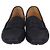 Mocassini Penny Prada in pelle nera Nero