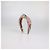 Hermès Hermes Multicolor Silk Planifleurs Print Knot Bloom Stirnband Beige - Ansicht 4