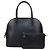 The Row Borsa Satchel Nina in pelle nera Nero