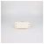 Mini mala Chanel Rainbow Coco Top Handle em pele acolchoada Off White Branco - vista 4