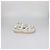 Sandali Espadrillas con Zeppa in Pelle Intrecciata Bianca Gianvito Rossi Bianco - vista 3