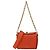 Borsa a tracolla Box in pelle arancione Alexander Mcqueen
