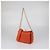 Borsa a tracolla Box in pelle arancione Alexander Mcqueen - vista 2