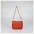 Borsa a tracolla Box in pelle arancione Alexander Mcqueen - vista 3