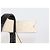 Hermès Charm a forma di barca in pelle Epsom Hermes Nata, Gold, Black Marrone Bianco - vista 5