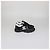 Sneakers basse Chanel in mesh e pelle CC Nero/Bianco - vista 3