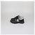 Sneakers basse Chanel in mesh e pelle CC Nero/Bianco - vista 4