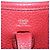 Hermès Borsa Hermes Evelyne TPM in pelle Clemence rossa Rosso - vista 5