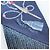 Hermès Hermes Bleu Marine Silk Les Cles a Pois Leather Fringes Twilly Blu - vista 5