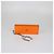 Hermès Paddock Horseshoe Bag Charm aus Swift-Leder bicolor Rot Beige - Ansicht 5