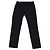 Vaqueros rectos de algodón negro Saint Laurent
