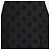 Minifalda plisada Fendi en denim negro Karligraphy FF - vista 4