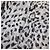 Sciarpa/Sciarpa Dolce & Gabbana in seta con stampa leopardata bianco/nero - vista 3