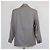 Autre Marque Blazer cruzado de lana a rayas gris 12 Storeez - vista 3