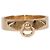 Hermès Hermes 18K Rose Gold Collier De Chien Ring Size 59 Golden