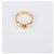 Hermès Hermes 18K Rose Gold Collier De Chien Ring Size 59 Golden - view 4