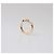 Hermès Hermes 18K Rose Gold Collier De Chien Ring Size 59 Golden - view 5