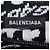 Balenciaga Strickpullover aus Wollmischung in Schwarz und Weiß mit Allover-Logo - Ansicht 5