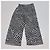 Pantalones anchos estampados de seda blanco/negro Chanel - vista 2