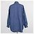 Camicia in chambray a maniche lunghe VLogo in denim blu navy Valentino - vista 3