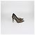 Décolleté Gianvito Rossi in pelle e mesh nera con ritagli e punta a stiletto Nero - vista 3