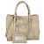 Mini Tote Papier Balenciaga em Python Bege