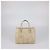 Mini Tote Papier Balenciaga em Python Bege - vista 3