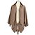 Abrigo cardigan con capucha de lana beige Max Mara