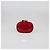 Mini pochette in pelle verniciata rossa Prada Rosso - vista 4