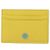 Bulgari Tarjetero Bvlgari Roma de piel amarilla Amarillo