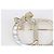 Spilla Christian Dior Shiny Bow in metallo finish oro e madreperla D'oro - vista 3