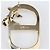 Spilla Christian Dior Shiny Bow in metallo finish oro e madreperla D'oro - vista 4