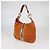 Borsa Jackie Hobo Gucci in camoscio e pelle marrone - vista 2