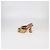 Sandali slide Lupita in camoscio Tan Amina Muaddi Beige - vista 4