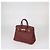 Hermès Borsa Birkin 25 Hermes Rouge H in pelle Togo con hardware Gold Rosso - vista 2