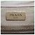 Borsa Tote Medium Double Zip in Pelle Saffiano Beige Prada - vista 5