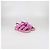 Sandali Espadrilles Chanel in velluto rosa CC - vista 2