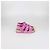 Sandali Espadrilles Chanel in velluto rosa CC - vista 3