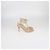 Sandali Plexi con lacci alla caviglia in PVC Beige/Trasparente e pelle Gianvito Rossi - vista 3