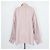 Camisa de sarga de seda estampada rosa Prada - vista 3