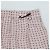 Pantalones anchos Prada en sarga de seda estampada rosa - vista 4