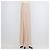Falda maxi plisada Romy Loro Piana en lana virgen beige - vista 2