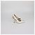 Décolleté slingback J'Adior in tessuto bianco Christian Dior - vista 3