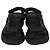 Sandales Tourist Balenciaga en similicuir noir