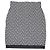 Minifalda Balmain de jacquard de viscosa y Lurex en negro/blanco
