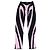Thierry Mugler Leggings espiral con paneles de mezcla de poliamida negro/rosa Mugler