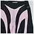 Thierry Mugler Leggings espiral con paneles de mezcla de poliamida negro/rosa Mugler - vista 4