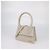 Borsa a mano Jacquemus Grand Le Chiquito in tela beige - vista 2