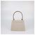 Borsa a mano Jacquemus Grand Le Chiquito in tela beige - vista 3