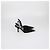 Décolleté Grace Slingback Alexander Wang in raso nero con cristalli - vista 3